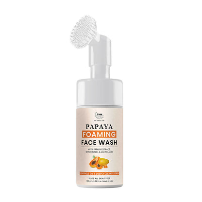 The Natural Wash Papaya Foaming Face Wash