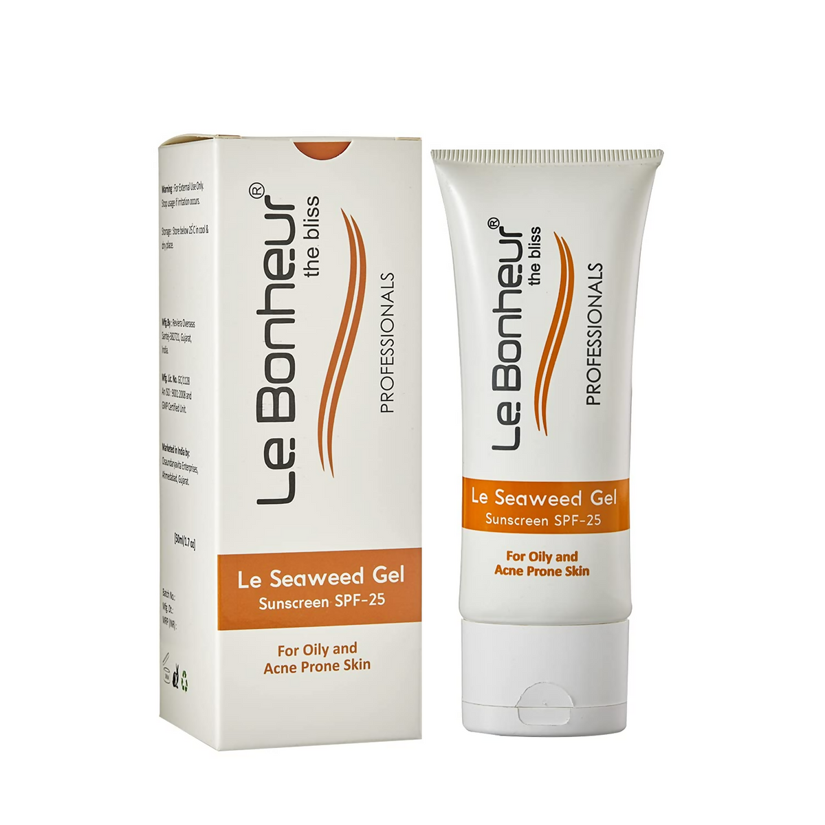 Le Bonheur Seaweed Gel Sunscreen SPF 25 For Skin Fairness