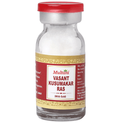 Multani Vasant Kusumkar Ras With Gold