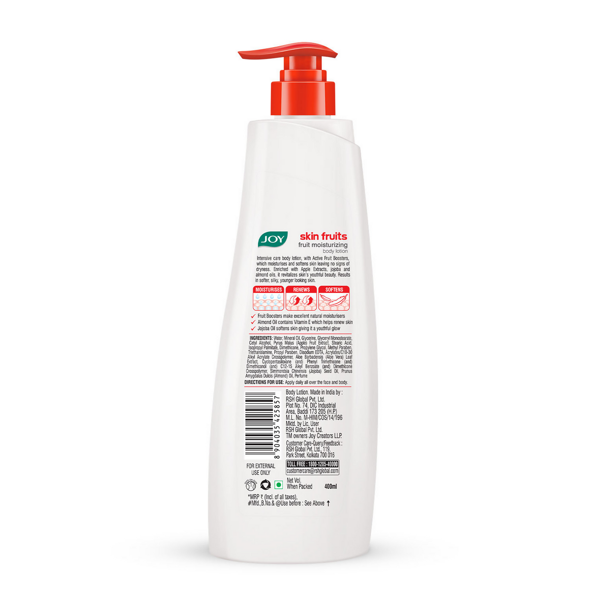 Joy Skin Fruits Lightweight Body Lotion