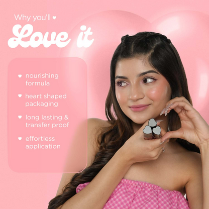 Bella Vita Organic All Hearts Face Blush - Crush Fever
