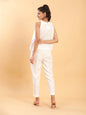 BohoJazz Flamingo Embroidered Linen Co-ord Set