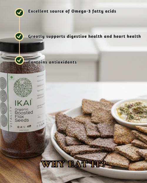 IKAI Organic Flax Seeds