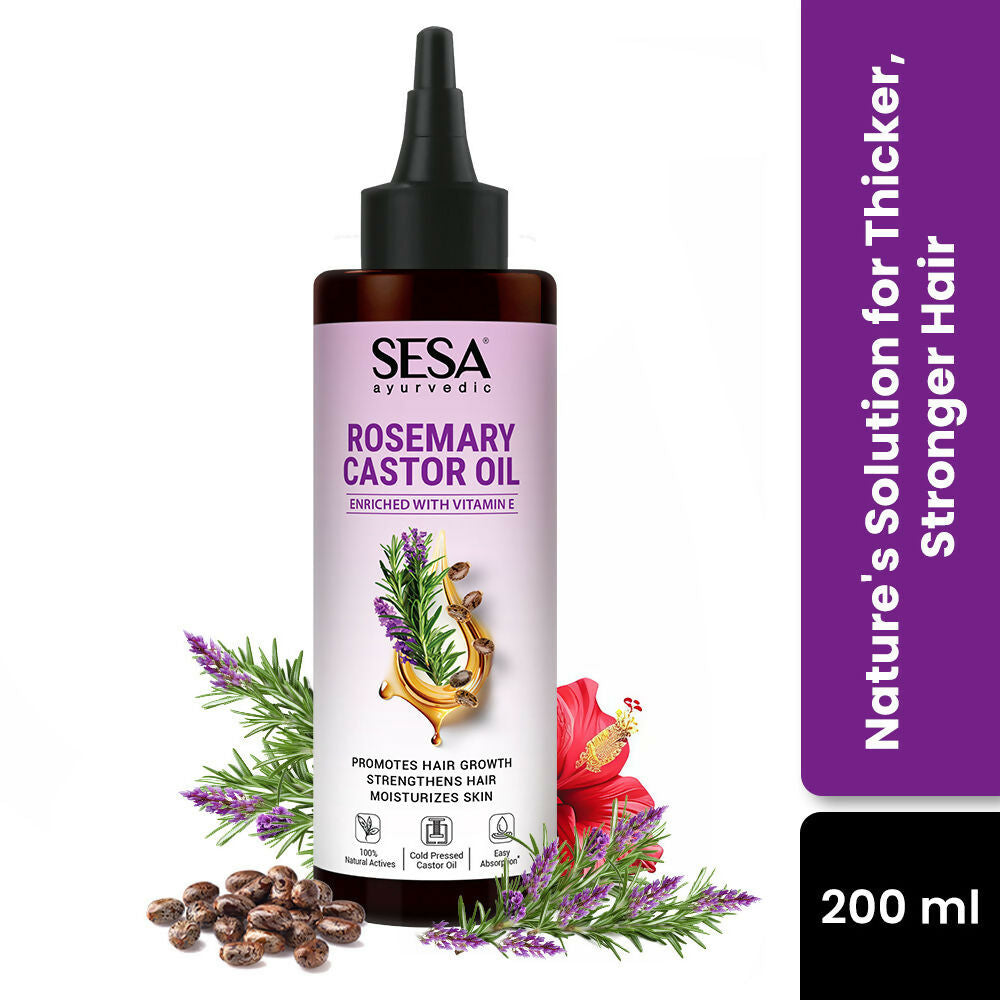 Sesa Ayurvedic Rosemary Hair Oil With Castor Oil