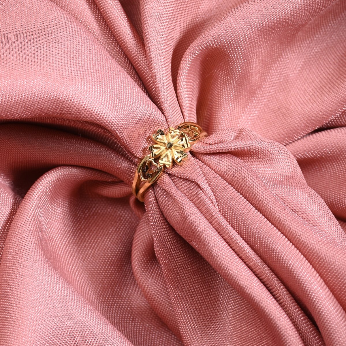 AanyaCentric Gold-Polished Ring For Women & Girls