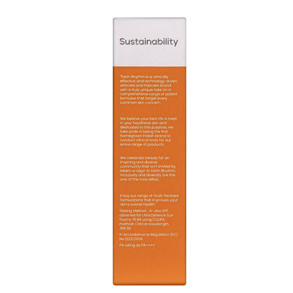 Earth Rhythm Spf 50 - Hybrid Sun Fluid Pa+++Ultra Defence