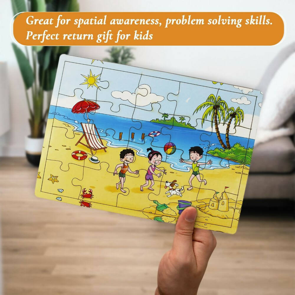 Matoyi Jigsaw Puzzles Combo ? Beach And Nature