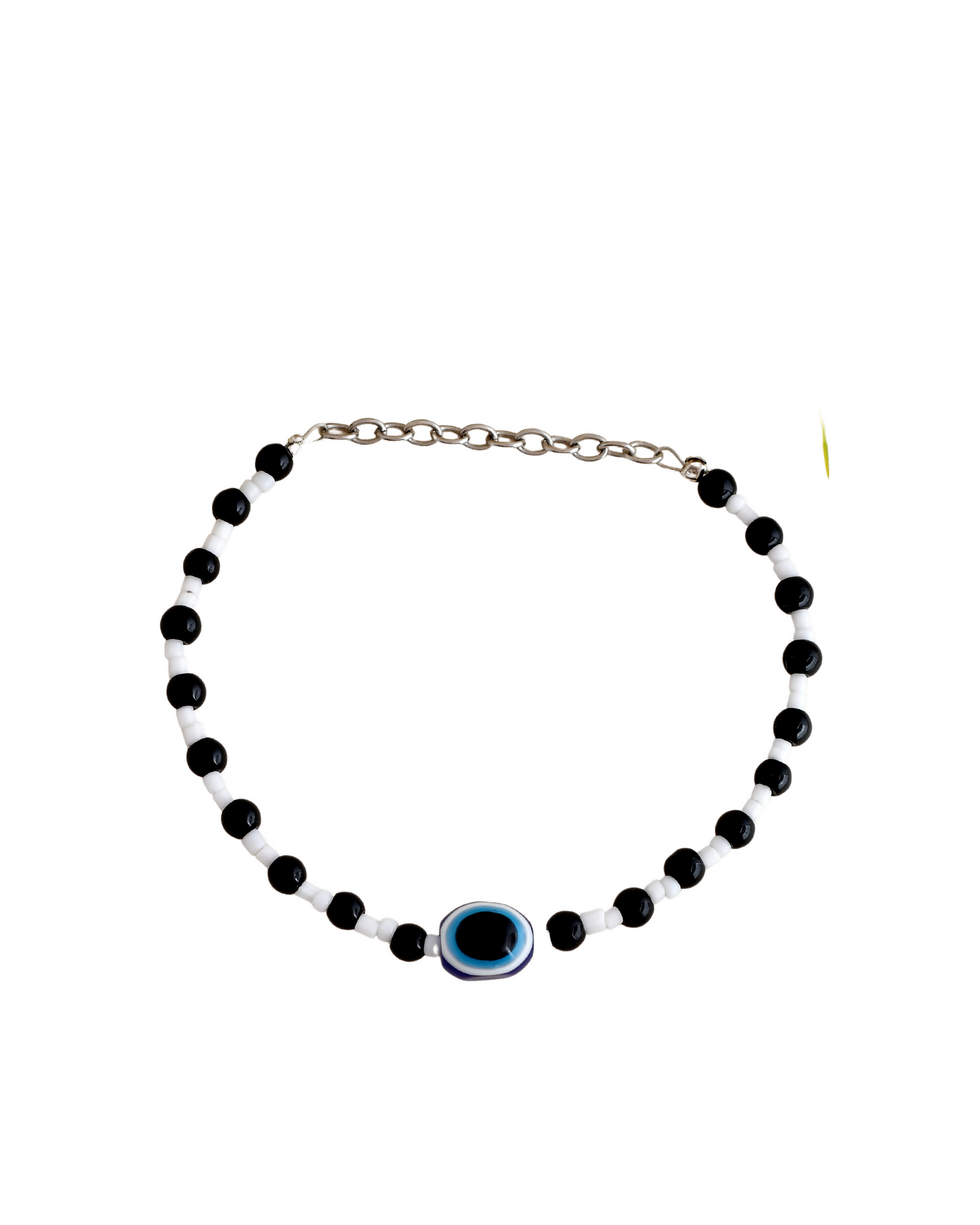 VOJ Stainless Steel Beads Brass Bracelet