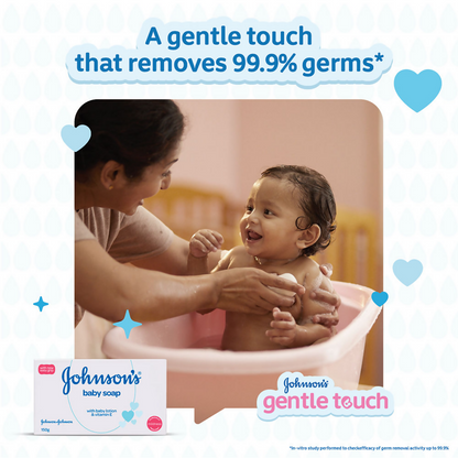 Johnson's Baby Soap Buy 3 Get 1 Free (100 gm Each)