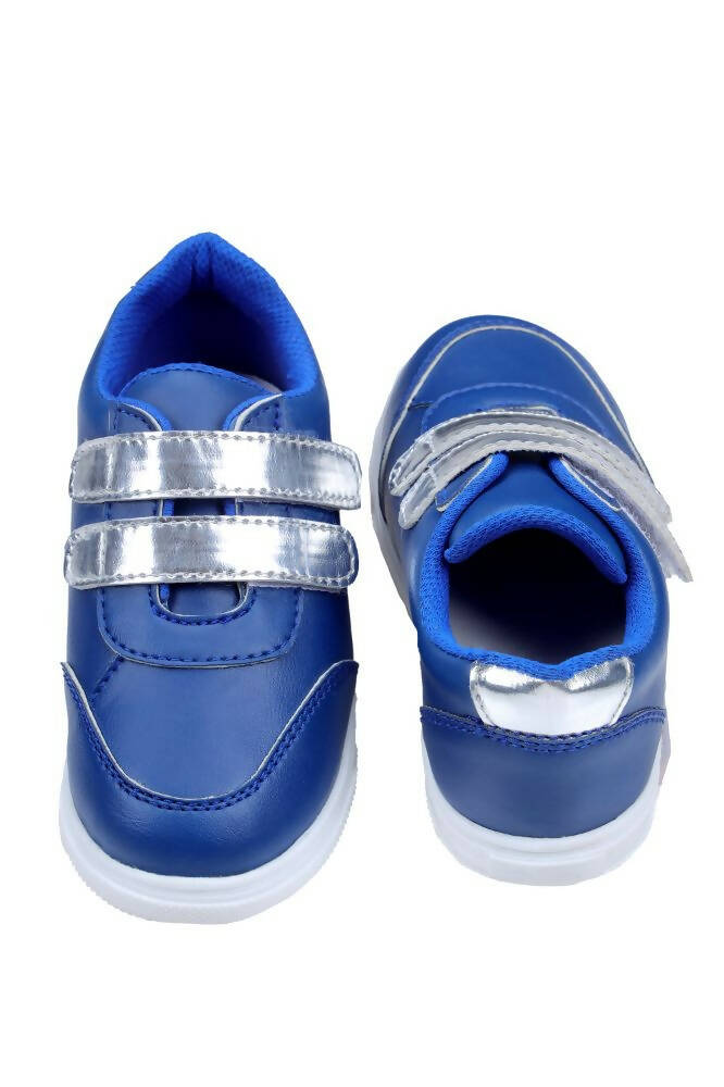Tiny Bugs Unisex Double Strap Sneakers - Blue