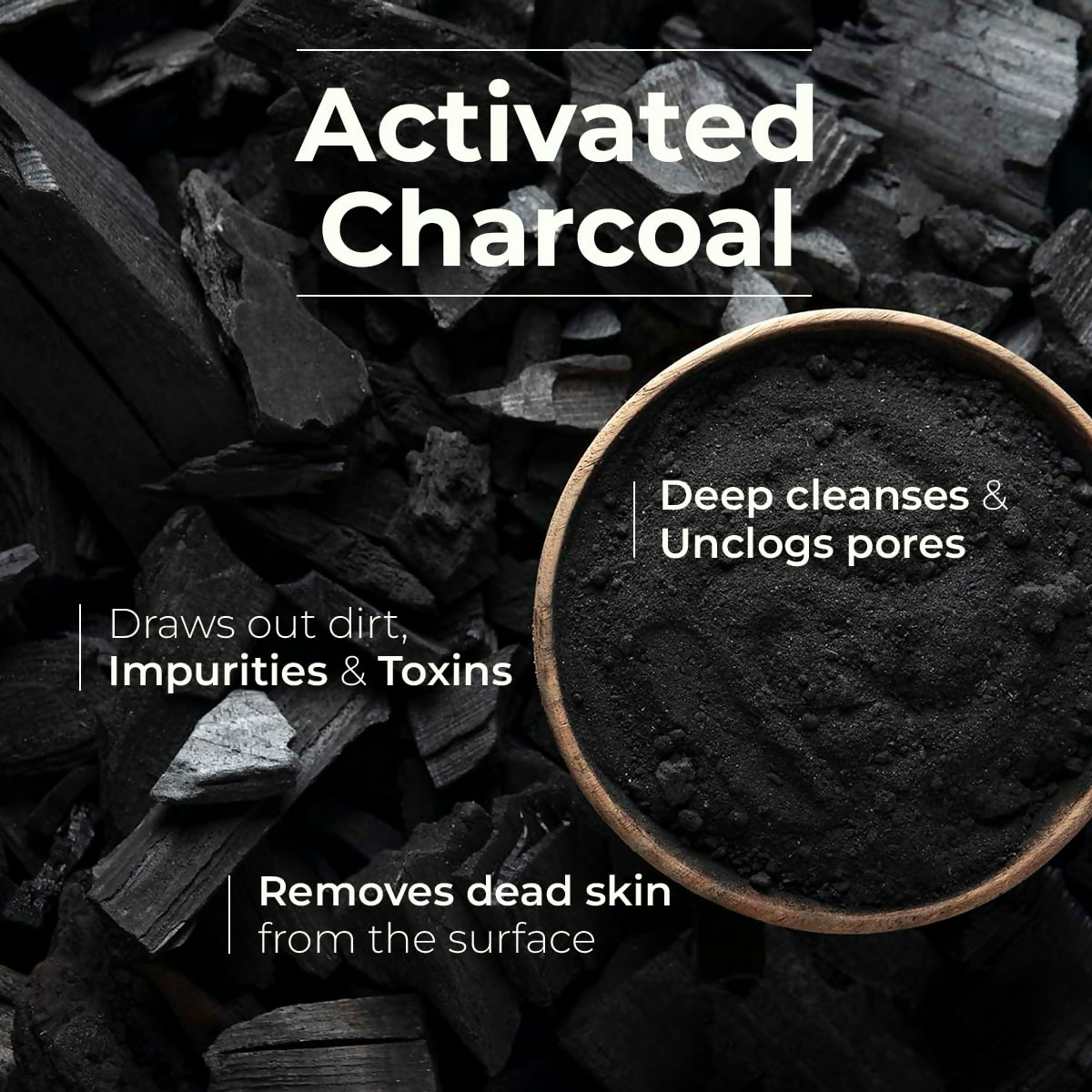 Xyst Derma Certified Activated Charcoal Clay Face Mask