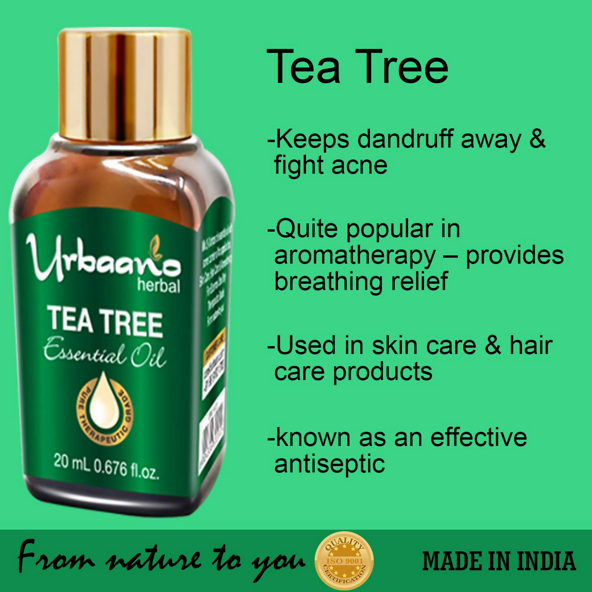 Urbaano Herbal Tea Tree Essential Oil