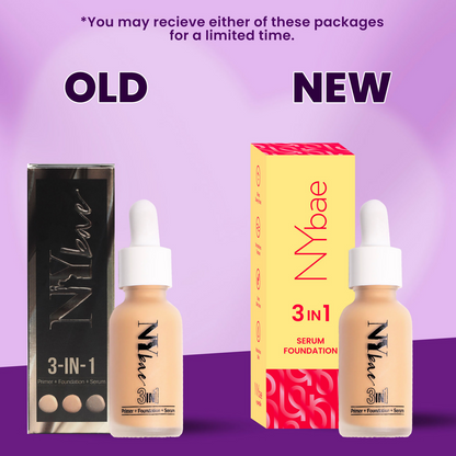 NY Bae 3 IN 1 Serum Foundation - Cool Vanilla 02