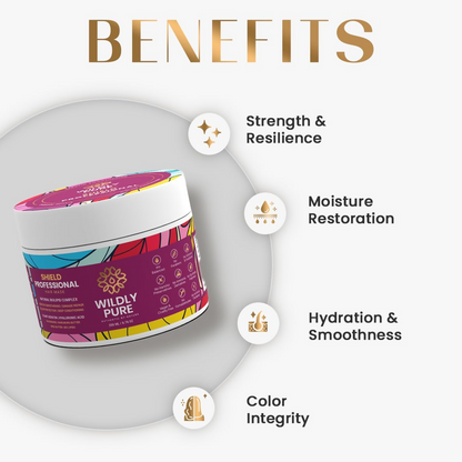 Wildly Pure Professional Natural Keratin Hair Spa Mask