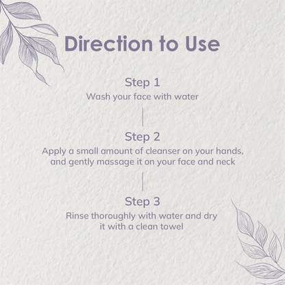NatAura Glutathione Facial Cleanser