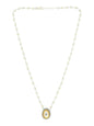 Beaded Kundan Necklace - Ruby Raang