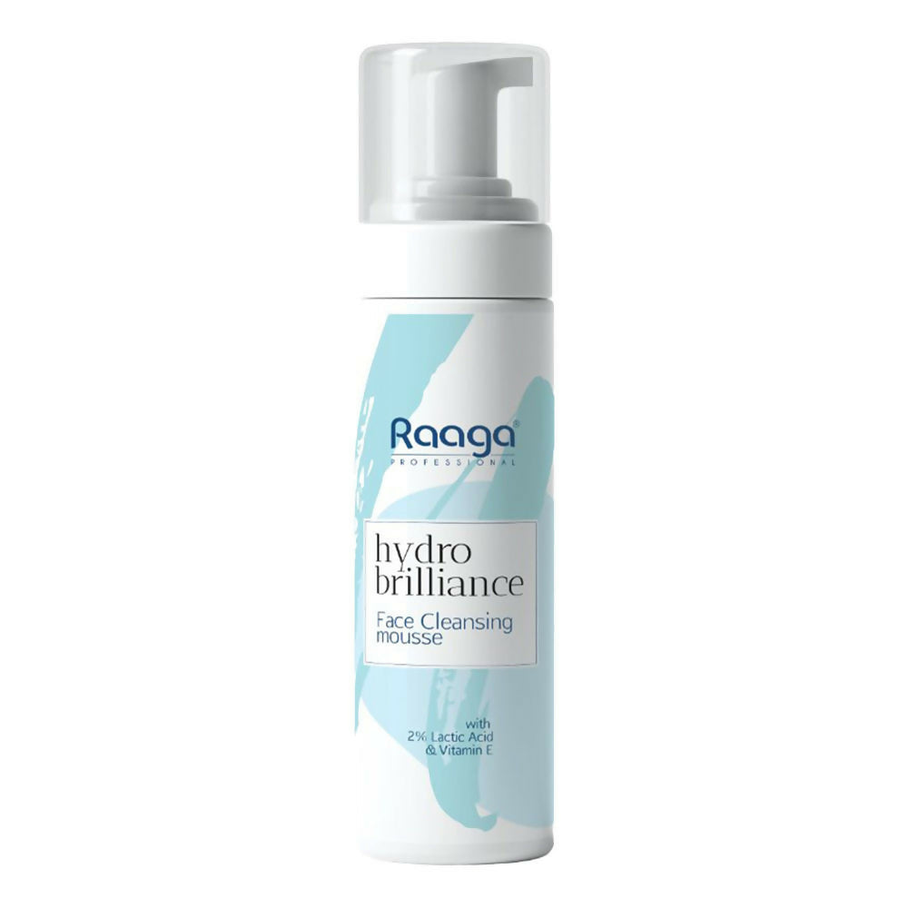 Raaga Professional Hydro Brilliance Face Cleansing Mousse With 2% Lactic Acid & Vitamin E