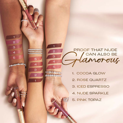 Lakme Be-jewel Shimmer Lip Liquid - Pink Topaz