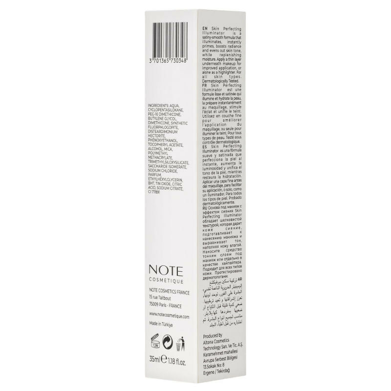 Note Cosmetique Skin Perfecting Illuminator
