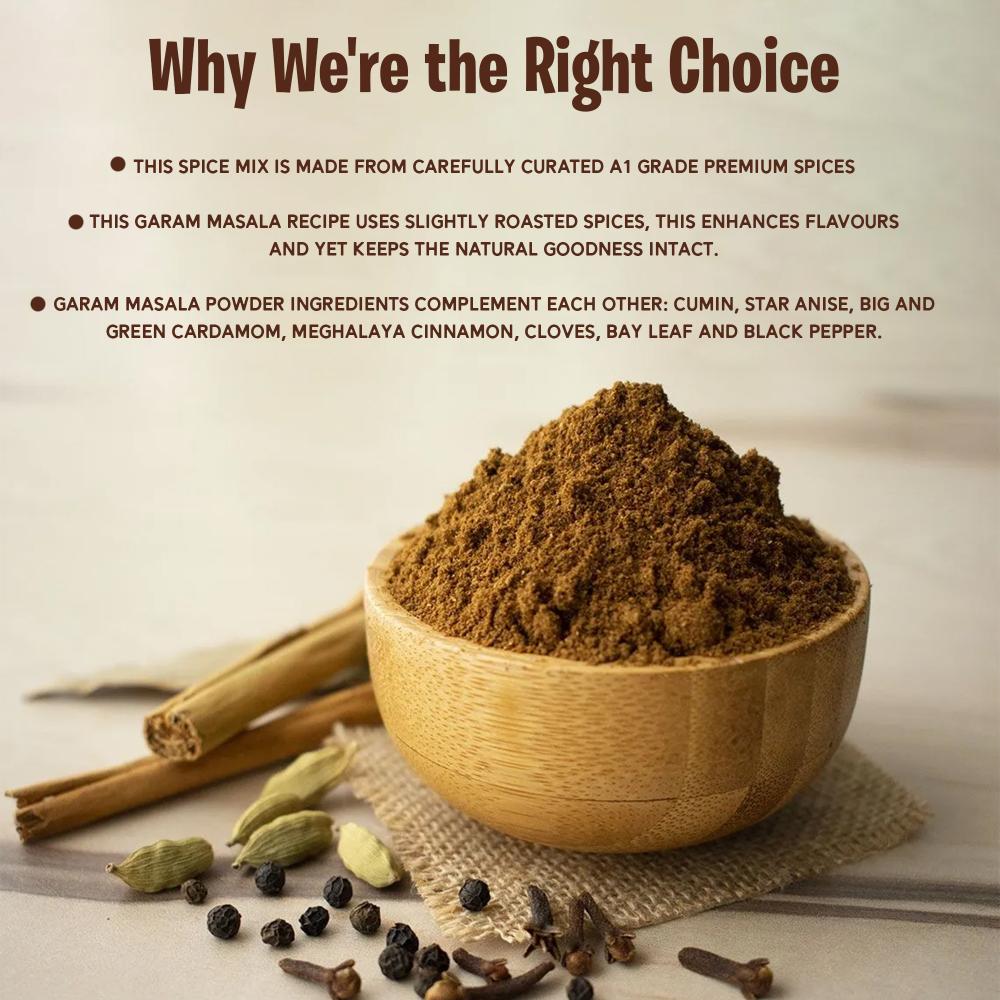 IKAI Natural Garam Masala Powder