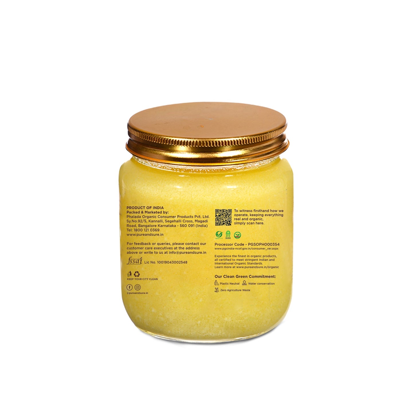 Pure & Sure Organic Desi Ghee
