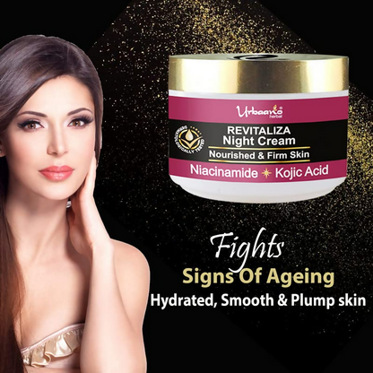Urbaano Herbal Revitaliza Kojic Acid Night Cream