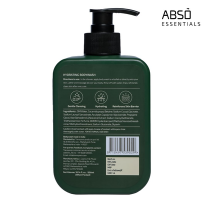 Abso Essentials 2% Niacinamide Hydrating Body Wash