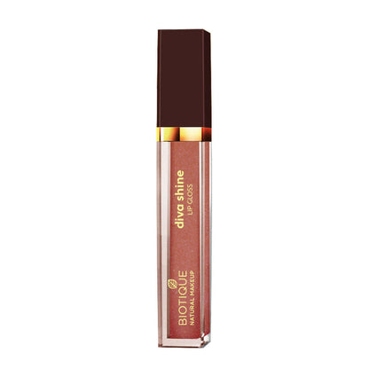 Biotique Diva Shine Lip Gloss - Naughty Nude