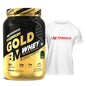 Big Muscles Nutrition Premium Gold Whey & TShirt-L Combo