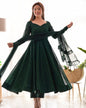 Evanik Green Pure Faux Georgette Lucknowi Sequence Work Anarkali Set