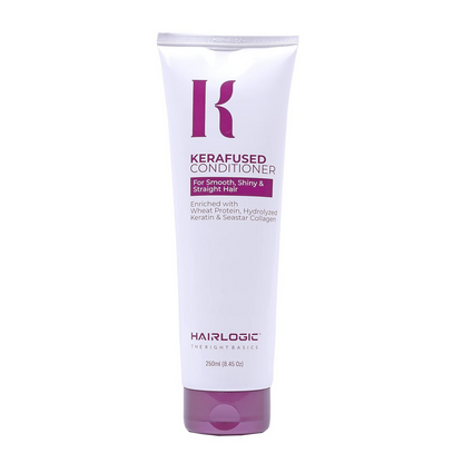 Hair Logic Kerafused Conditioner For Dry, Frizzy Hair