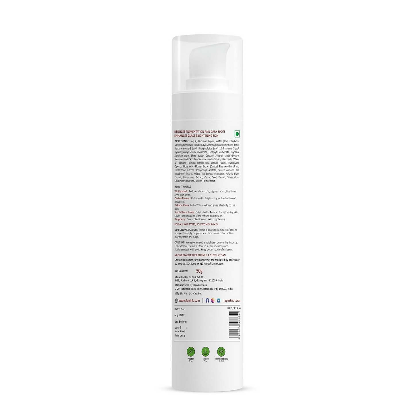 La Pink Ideal Bright Day Cream For Glowing Skin