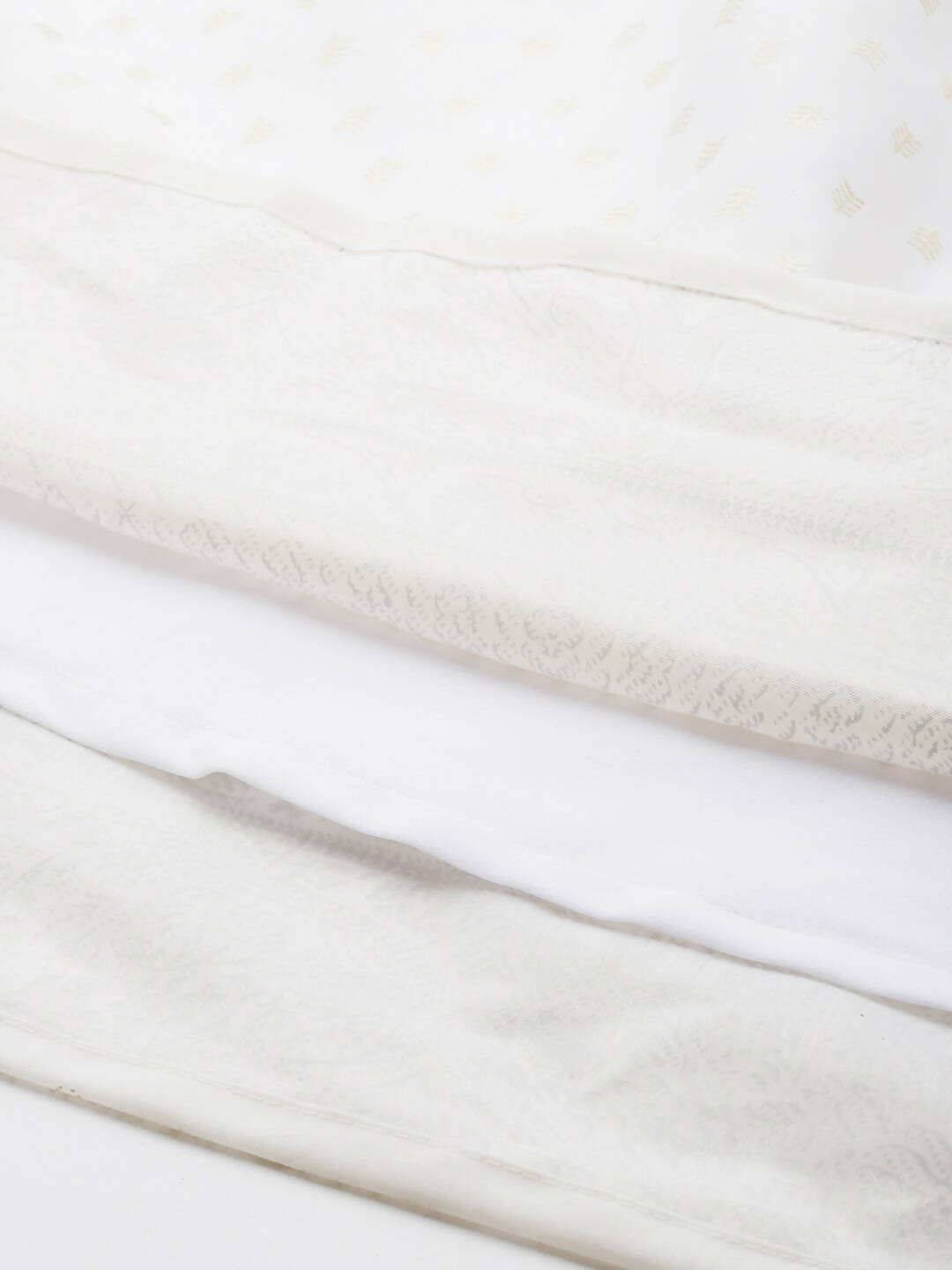 Ahalyaa Women's Traditional wear Ethnic Dress - Off White