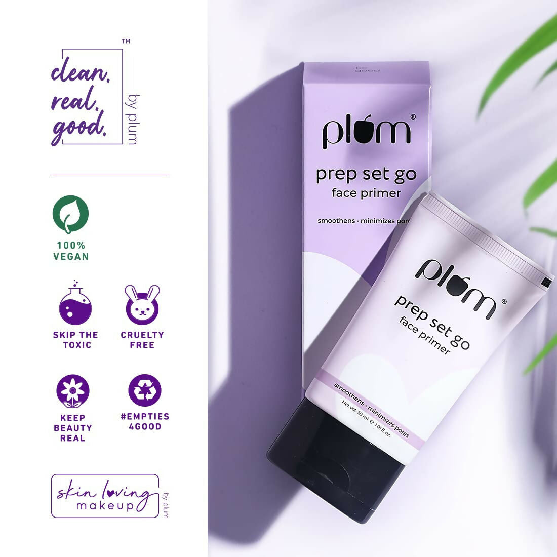 Plum Prep Set Go Face Primer