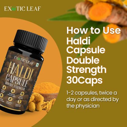 Exotic Leaf Haldi Tablets