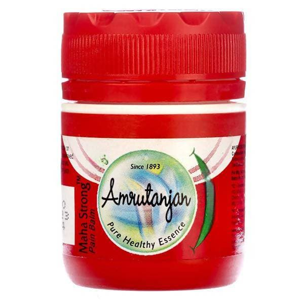 Amrutanjan Maha Strong Pain Balm Red