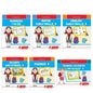 Cardinal Fun Learning Junior KG Activity Books Set of 6|Number| Rhymes & Story| Phonic| English & Maths Skill| Colouring Book For Kids Ages 4-5 Years