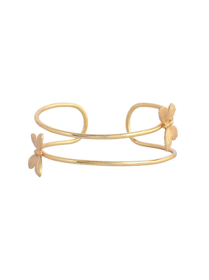 VOJ Women Gold Color stainless steel Bracelet