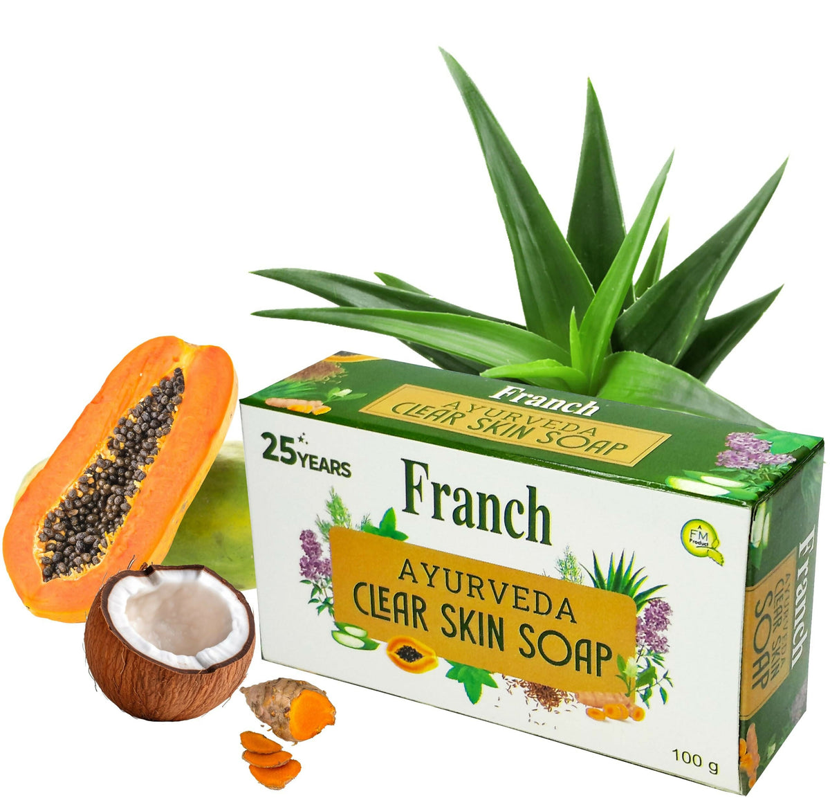 Franch Ayurveda Clear Skin Soap