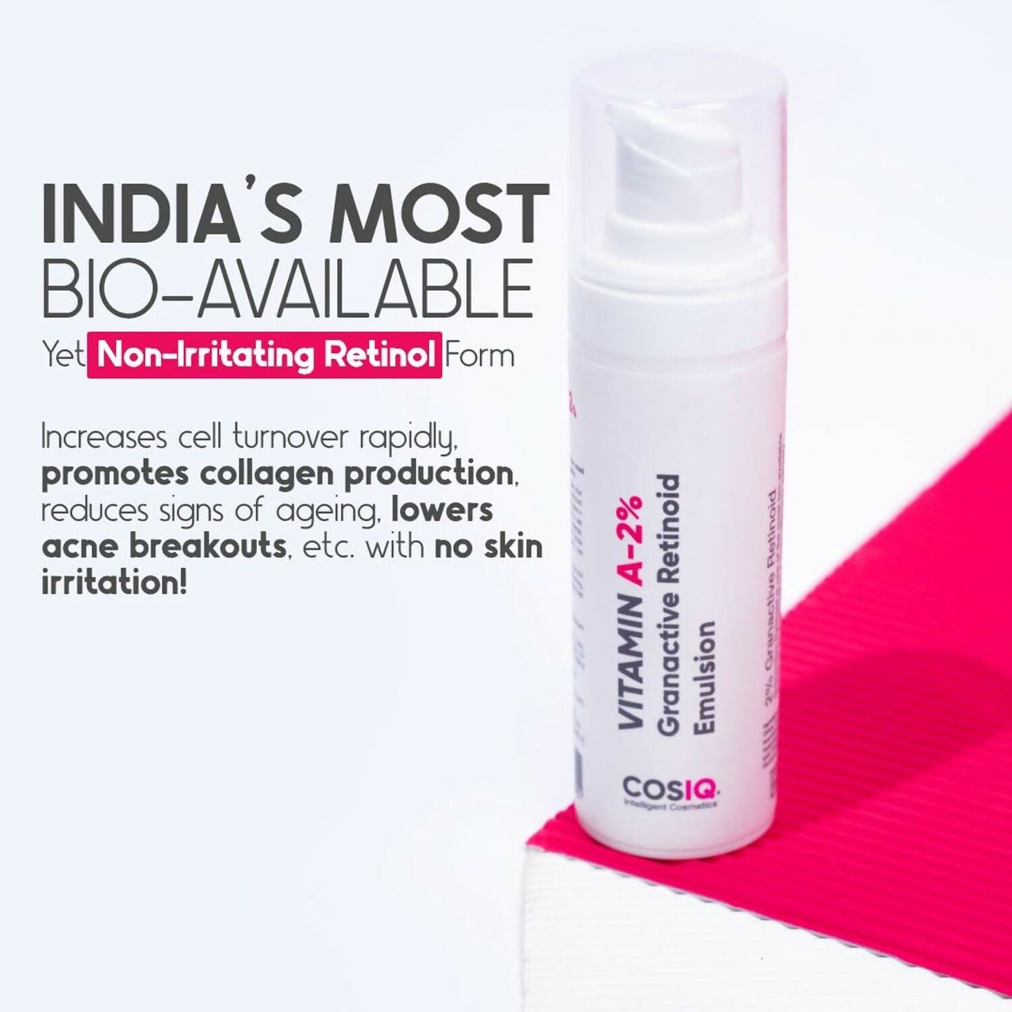 Cos-IQ Vitamin A-2% Granactive Retinoid Emulsion