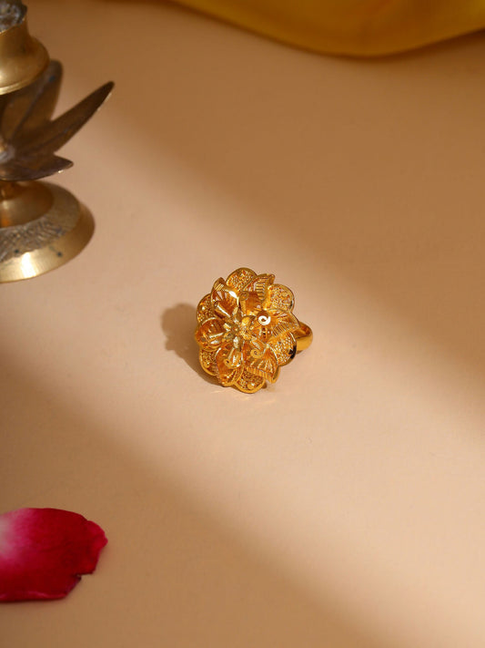 Ruby Raang Golden Ring