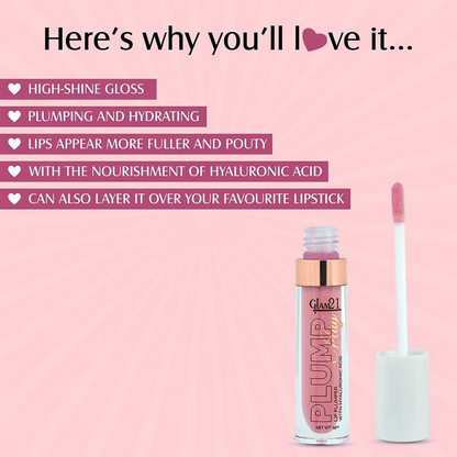 Glam21 Lip Plump Play Lip Plumper With Hyaluronic Acid - 01 Starlight