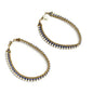 Mominos Fashion Kamal Johar Blue Kundan Anklets