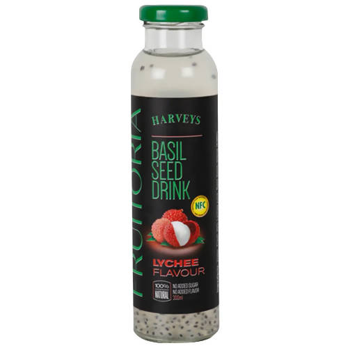 Harveys Fruitoria Basil Seed Drink-Lychee Flavor