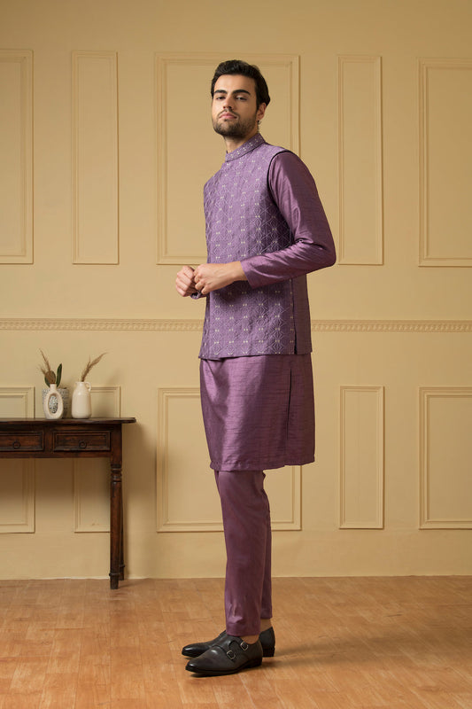 Sombra Designer Men's Nehru Jacket by Hilo Design
