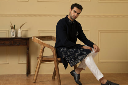 Cielo Designer Men's indo western by Hilo Design