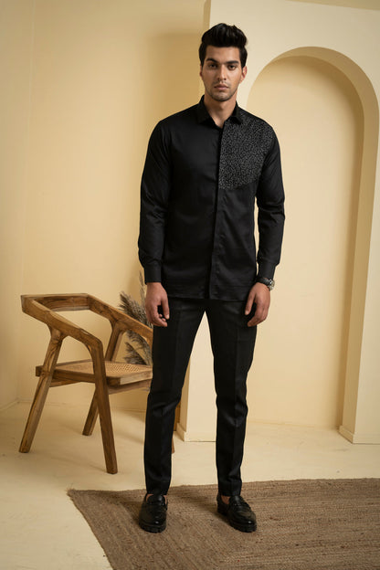 Distorted Designer Men's Shirt by Hilo Design