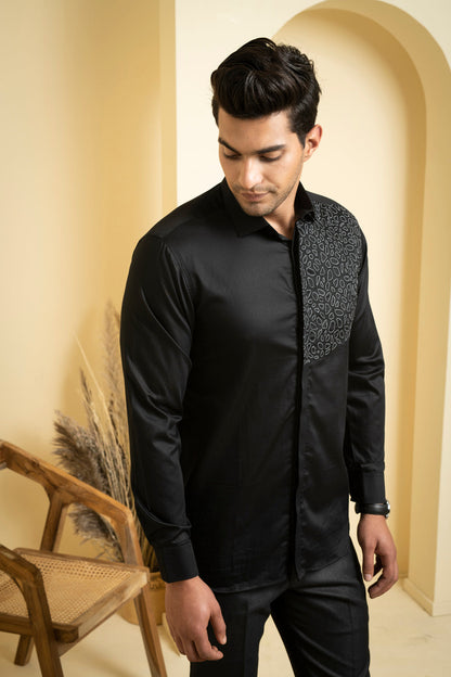 Distorted Designer Men's Shirt by Hilo Design