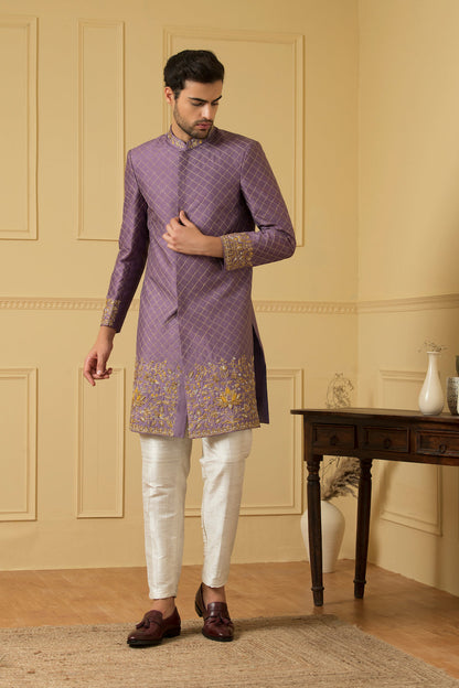 Marfil Designer Men's Sherwani by Hilo Design