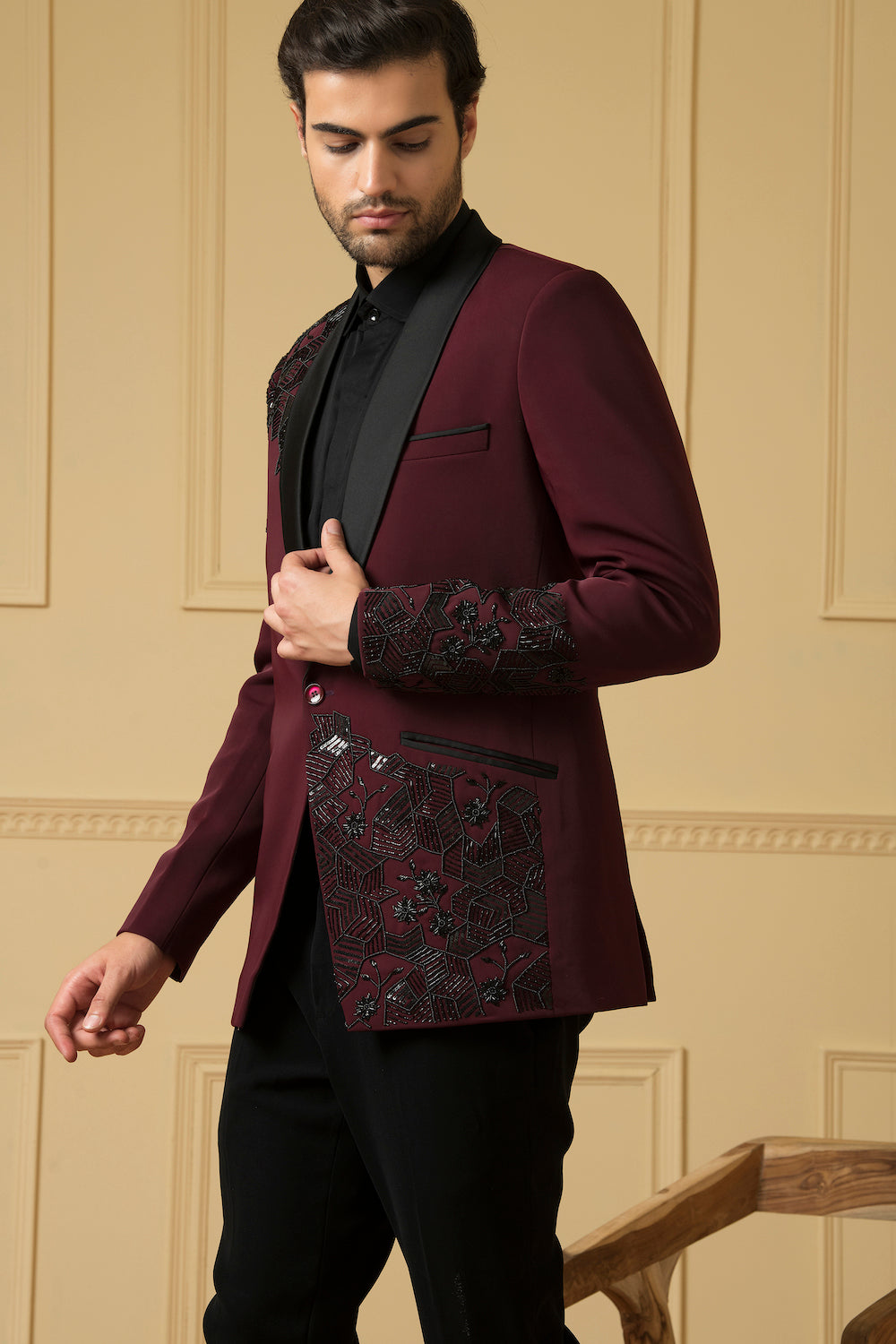 Radiante Designer Men's Blazer by Hilo Design